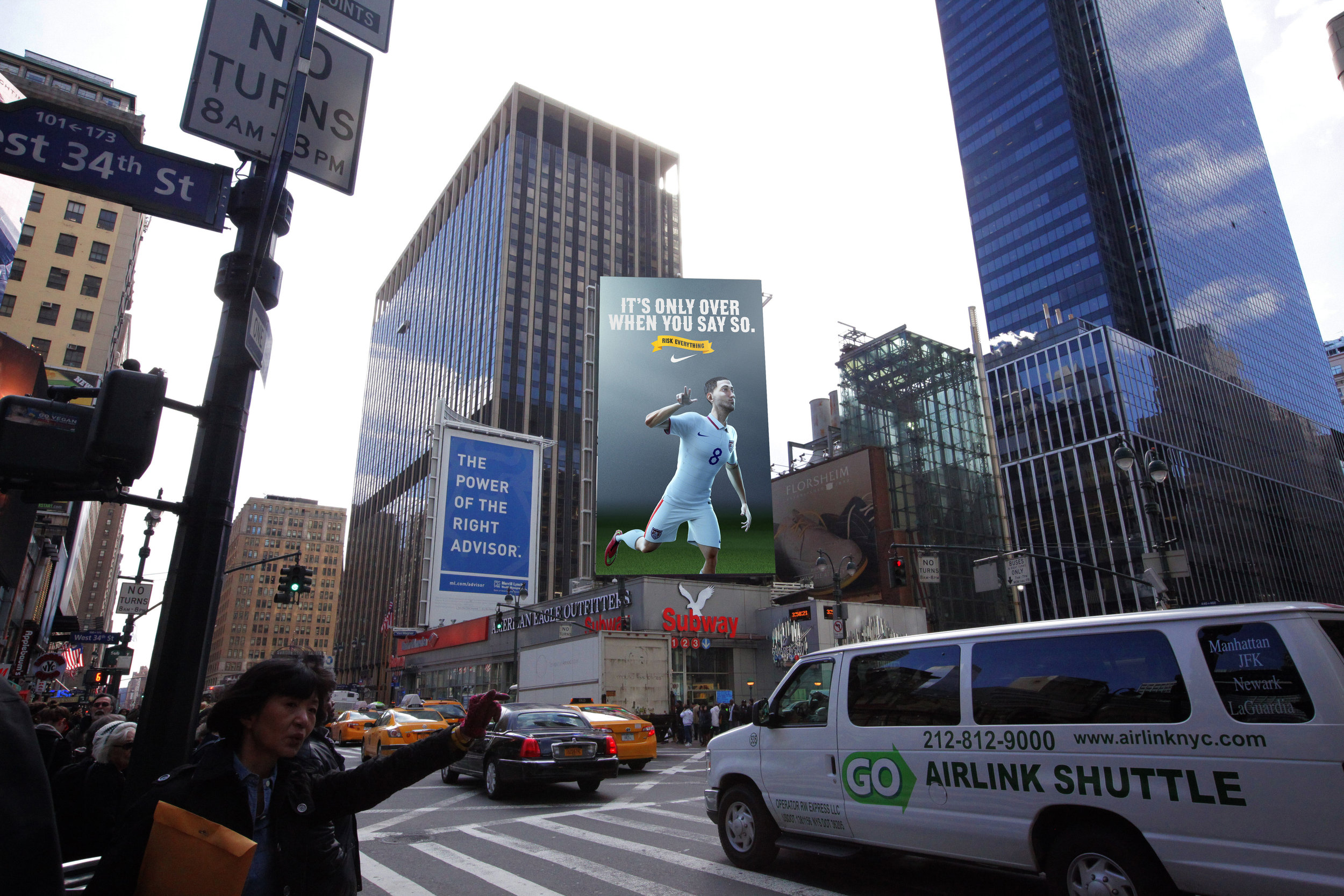 The Last Game Nike campaign visual